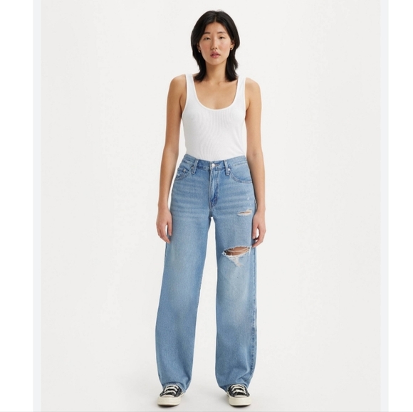 Levi's Baggy Dad Jeans - Picture 1 of 8